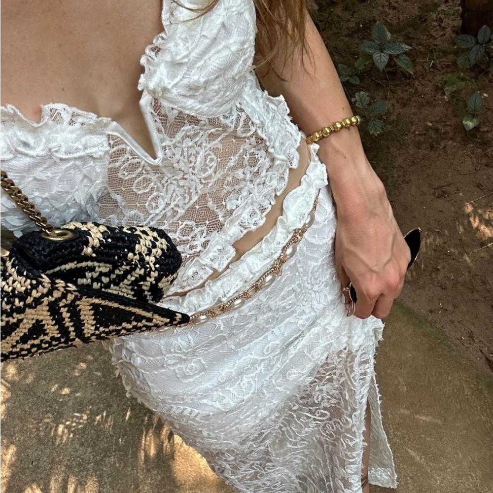 White Lace Top